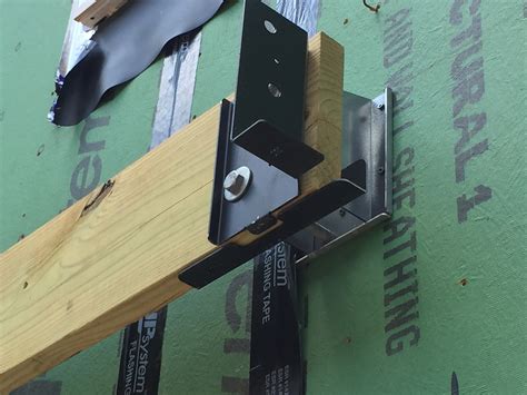 metal l brackets as a ledger|simpson deck ledger attachment bracket.